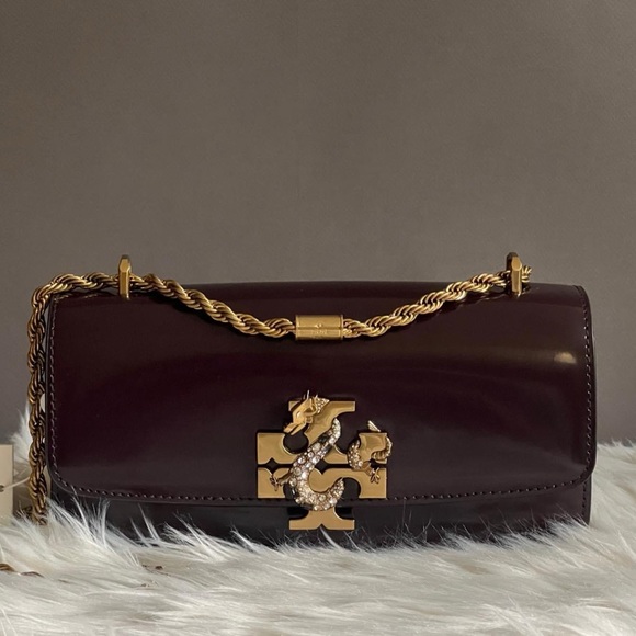 154785 - Tory Burch Eleanor Rectangular Bag - Picture 1 of 14